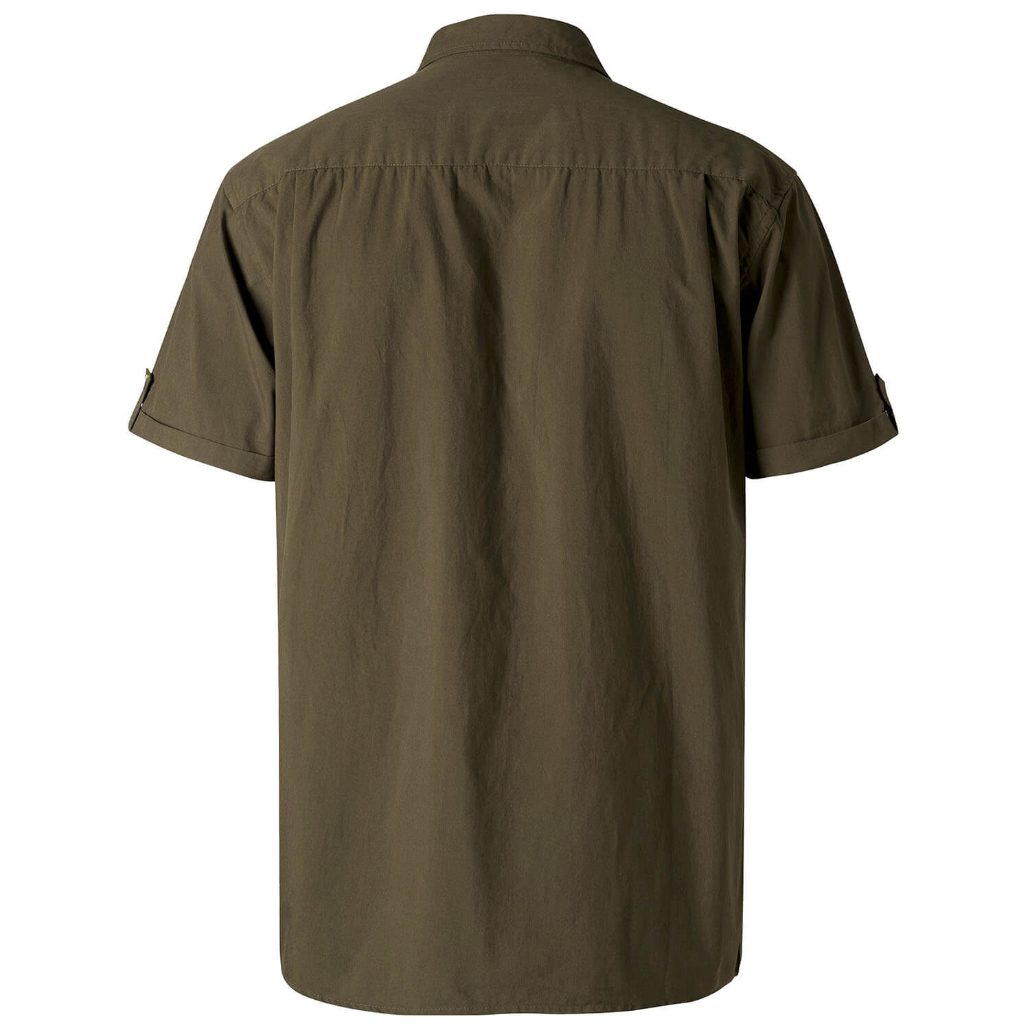  Pinewood Camicia Safari a maniche corte (verde muschio)