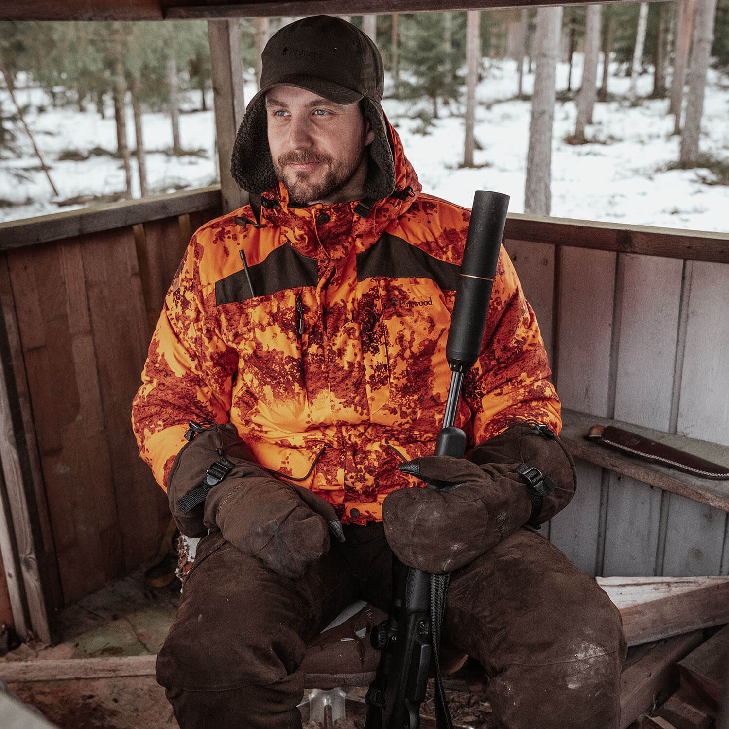  Pinewood Giacca da caccia guidata Smaland Abisko Camou 2.0 JKT