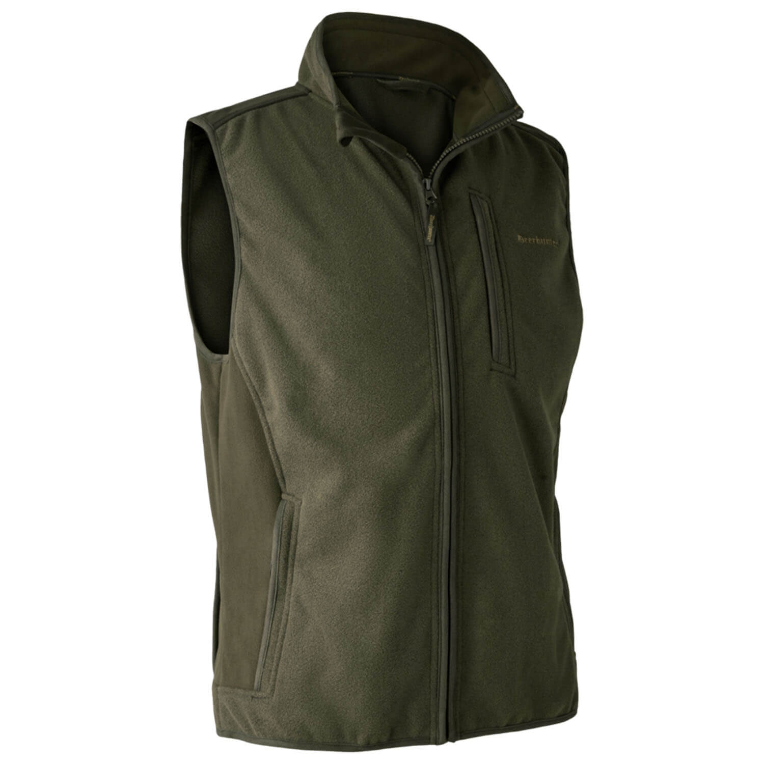  Deerhunter Gilet in pile Bonded Gamekeeper (verde) - Gilet da caccia