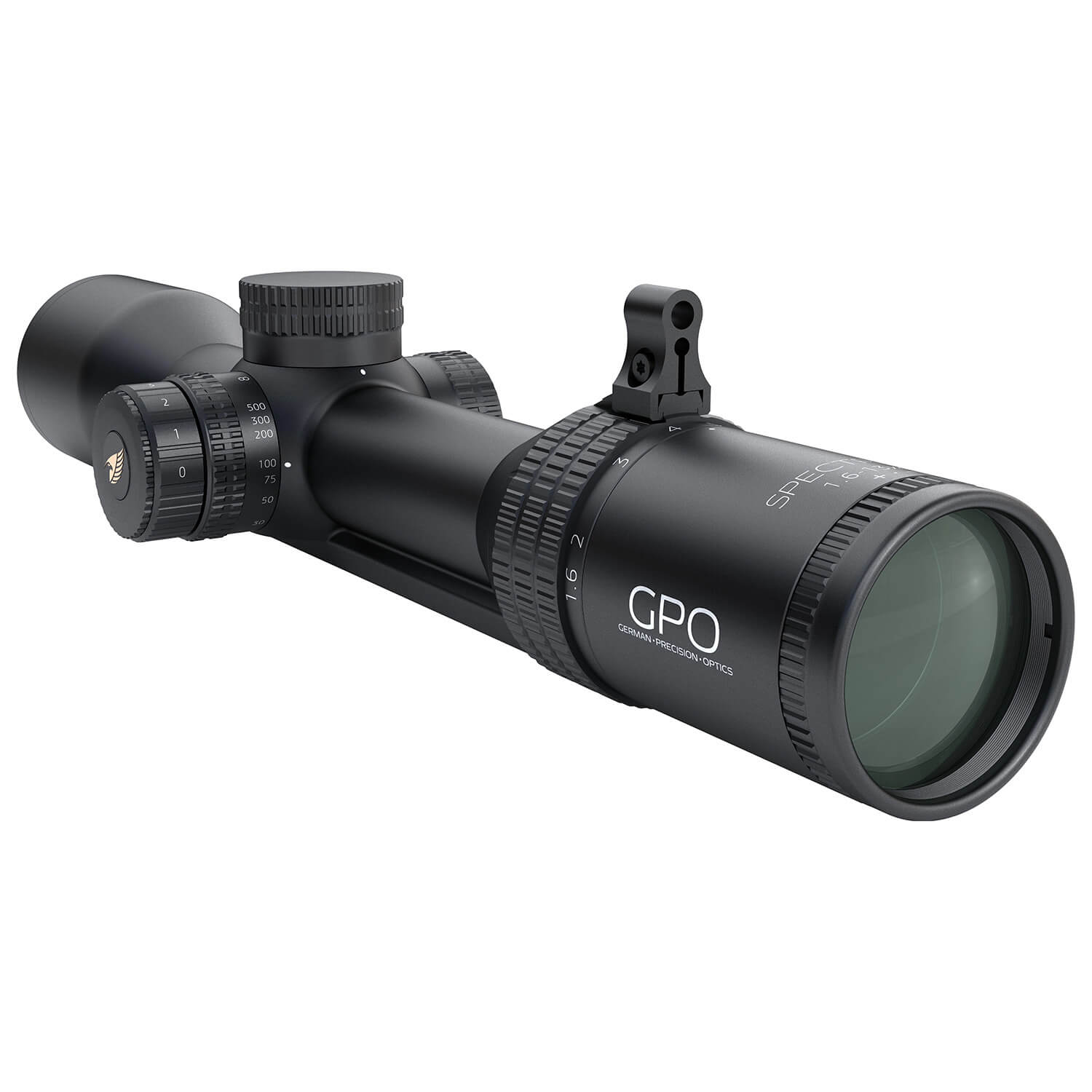 GPO Zielfernrohr Spectra 8x 1,6-13x44i mit Schiene - Jagdausrüstung