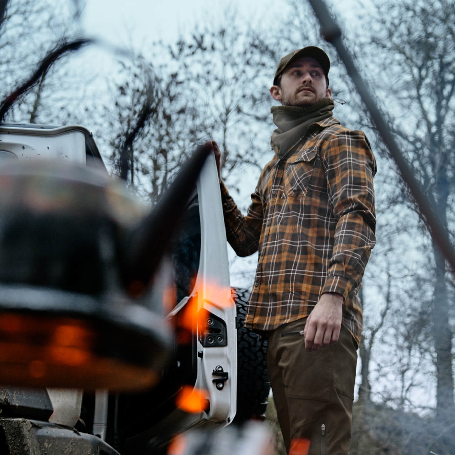 Seeland Shirt Glen (Red Forest Check)