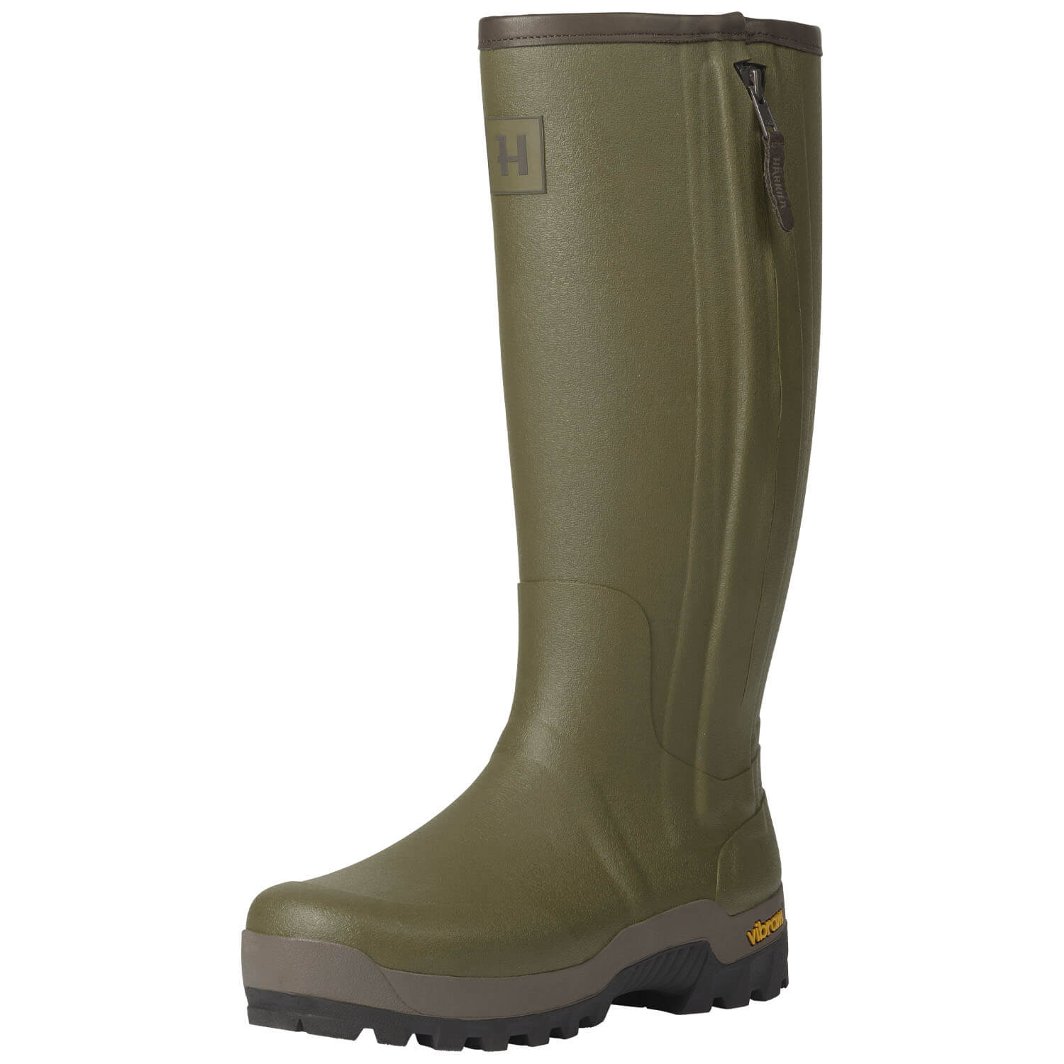  Härkila Stivali di gomma Forester Zip (Dark Olive) - Scarpe e stivali