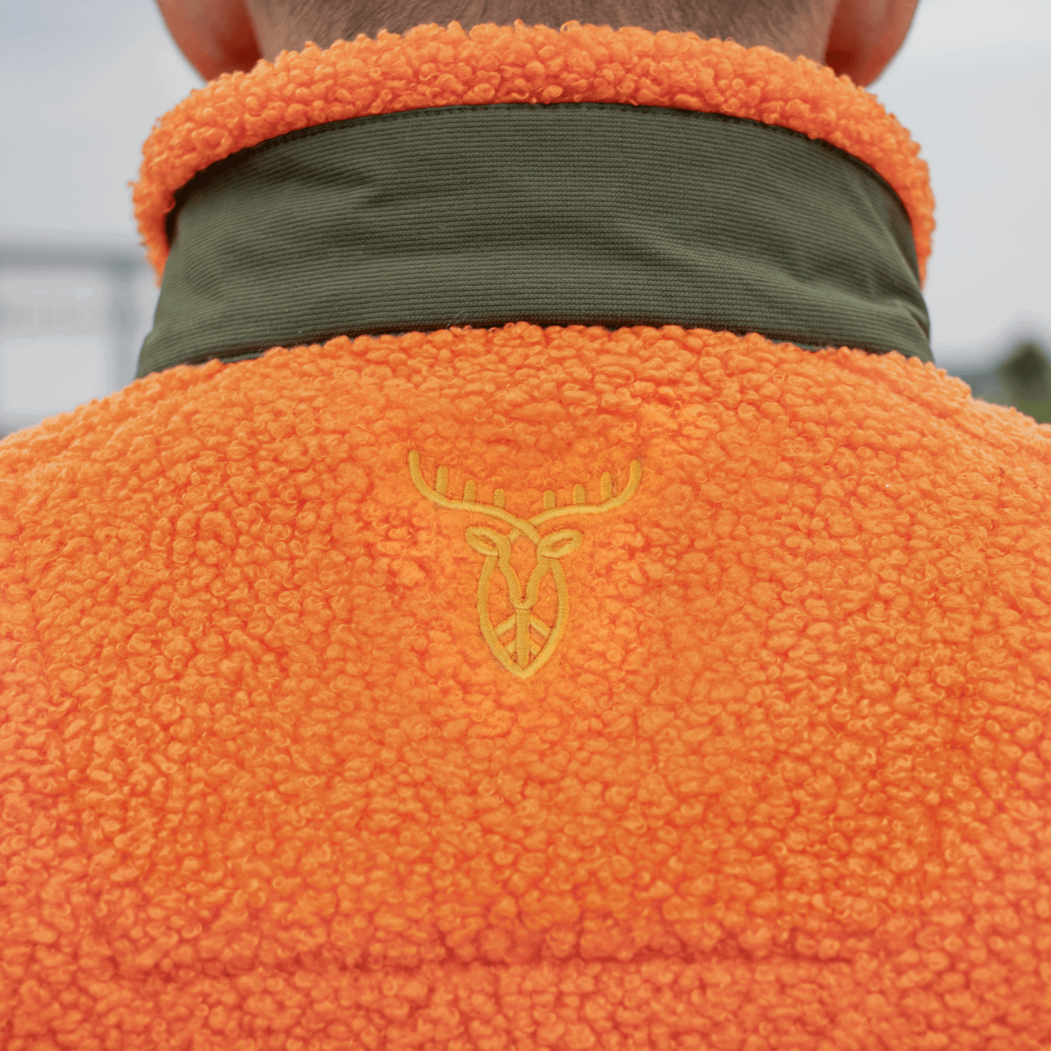 Pirscher Gear Forestry-vest van vezelvacht (oranje)