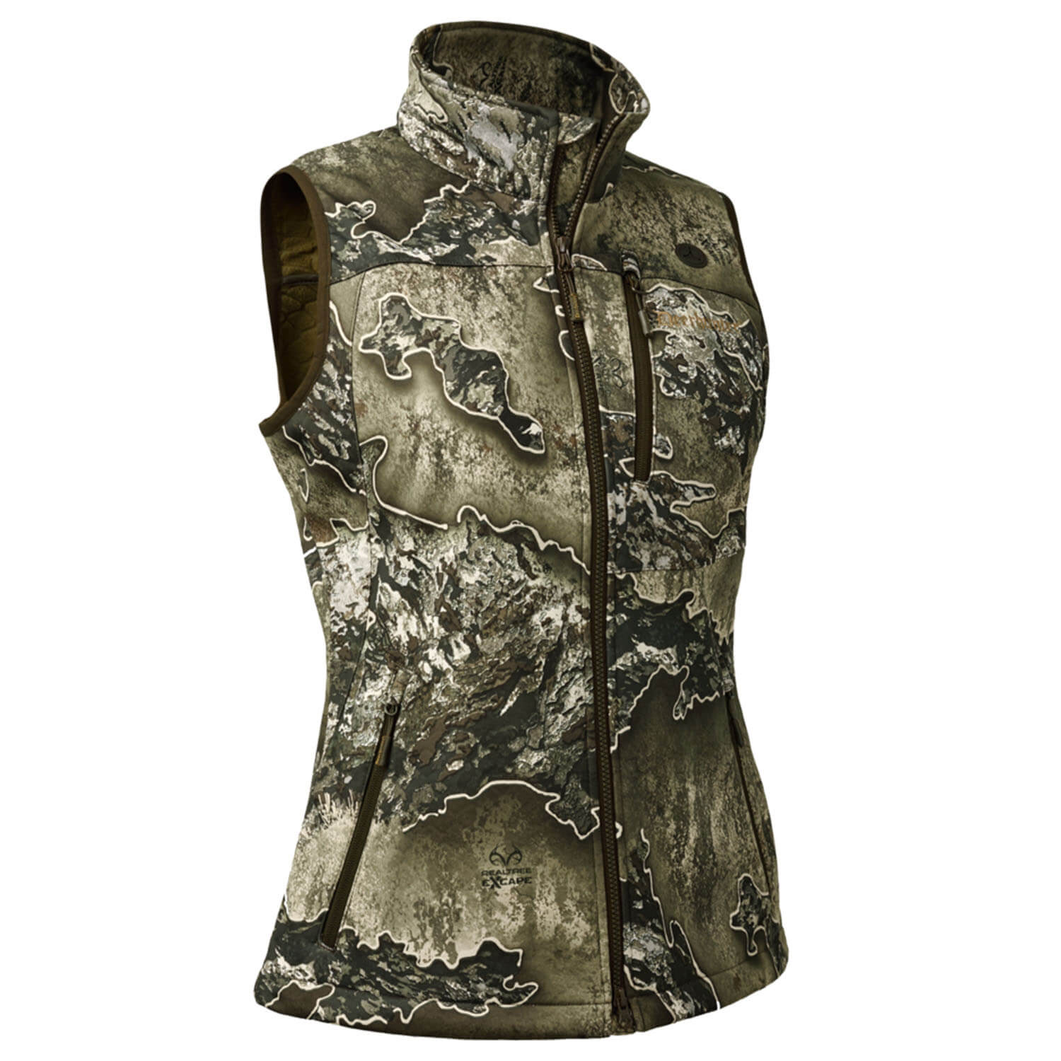  Deerhunter Gilet Softshell Lady Excape (Realtree Excape) - Gilet da caccia