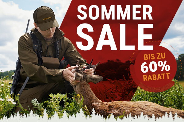 Sommer-Sale bis 60% auf Jagd
