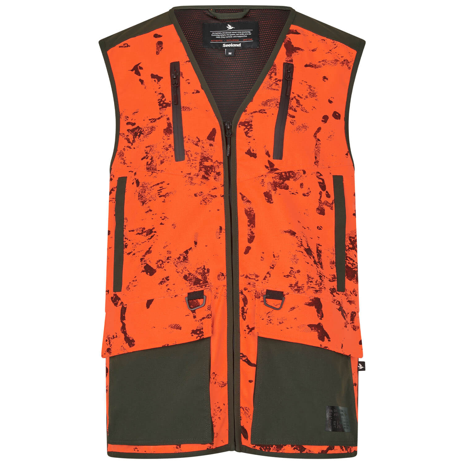  Seeland Gilet da caccia Trax Blaze (Arancione Blaze InVis MPC) - Gilet da caccia