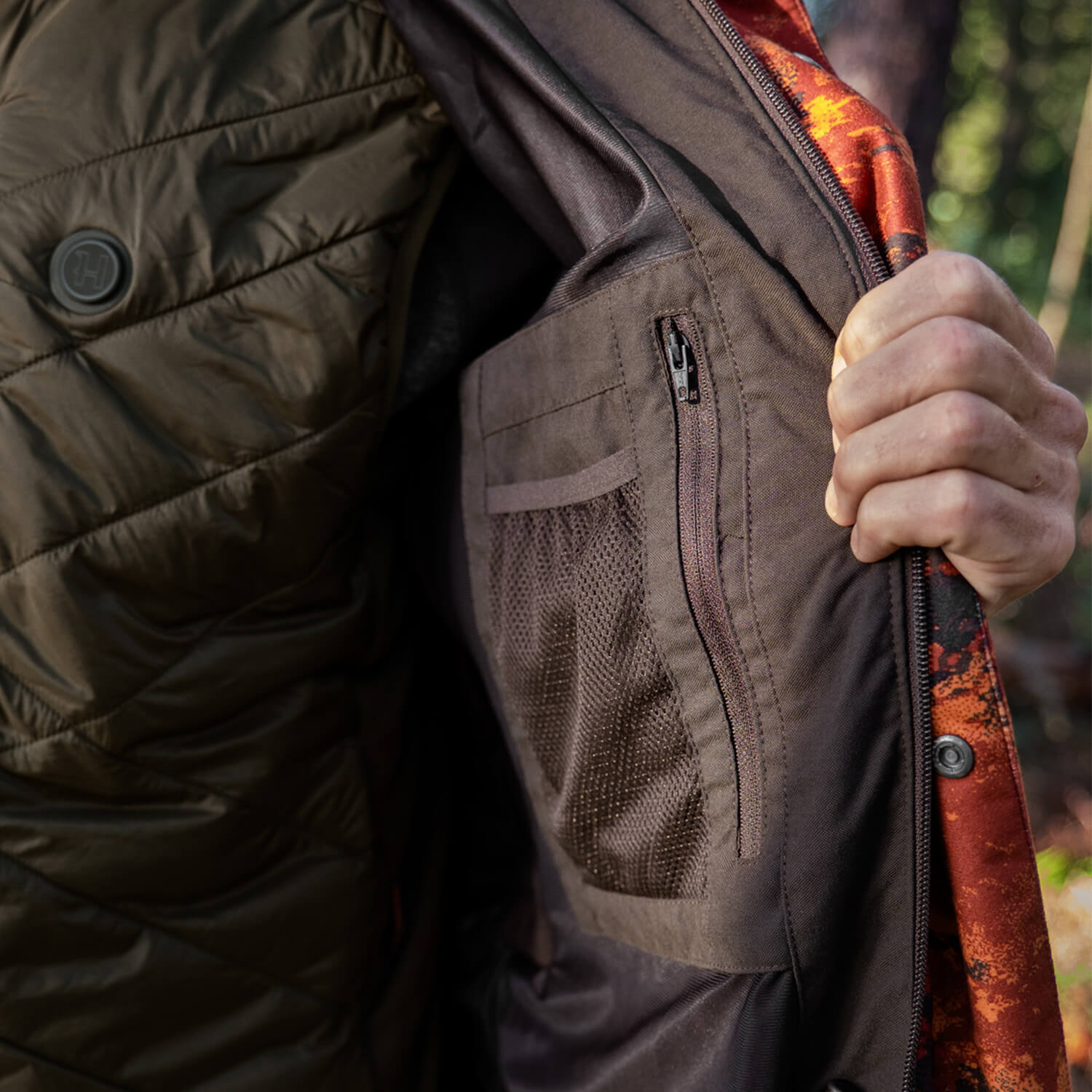 Härkila Jagdjacke Forest Hunter GTX (AXIS MSP Autumn Orange)