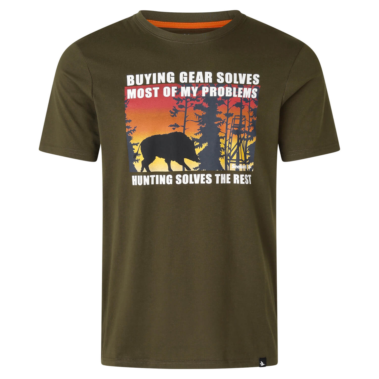 Seeland T-Shirt Highseat Sunnset (Light Pine) - Camicie