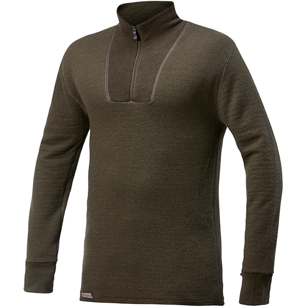  Woolpower Camicia dolcevita con zip 400 - Intima