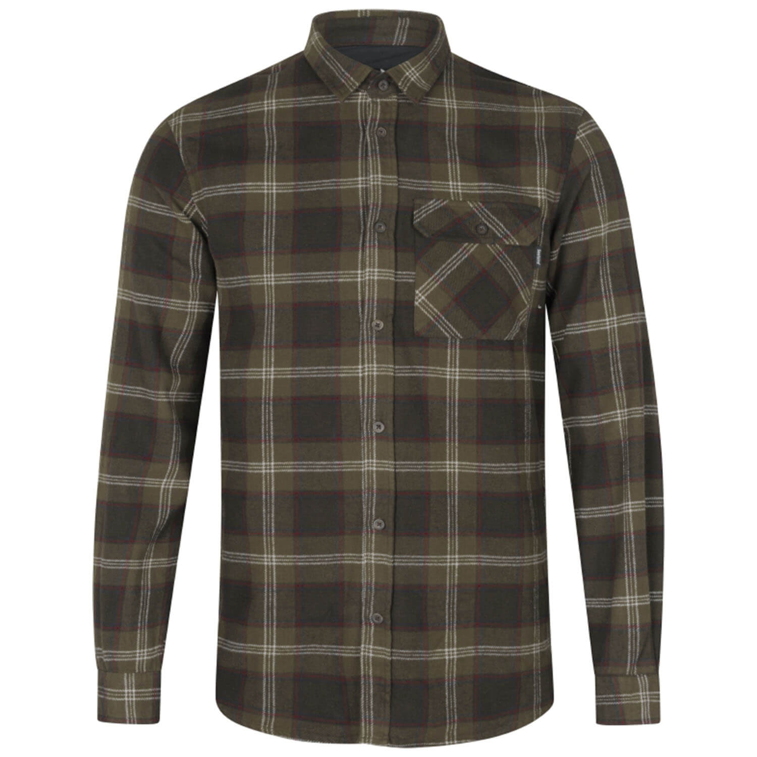  Seeland Camicia da caccia Glen (Pine Green Check) - Camicie da caccia