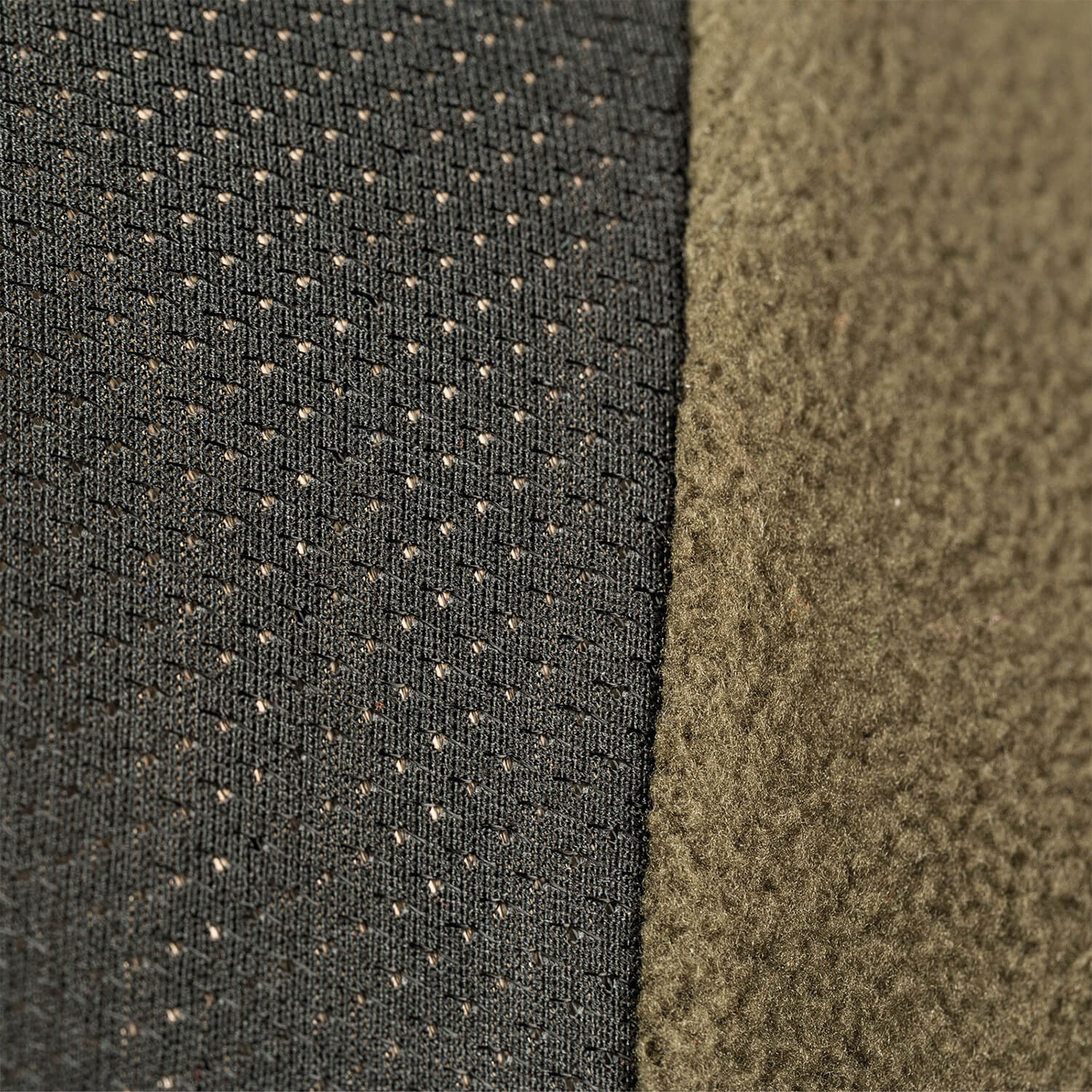  P.SS Camicia in pile X-treme Polar (verde/nero)