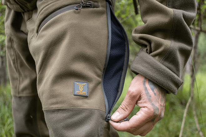 Pirscher Gear Allseason Hose mit Belüftungsreißverschluss