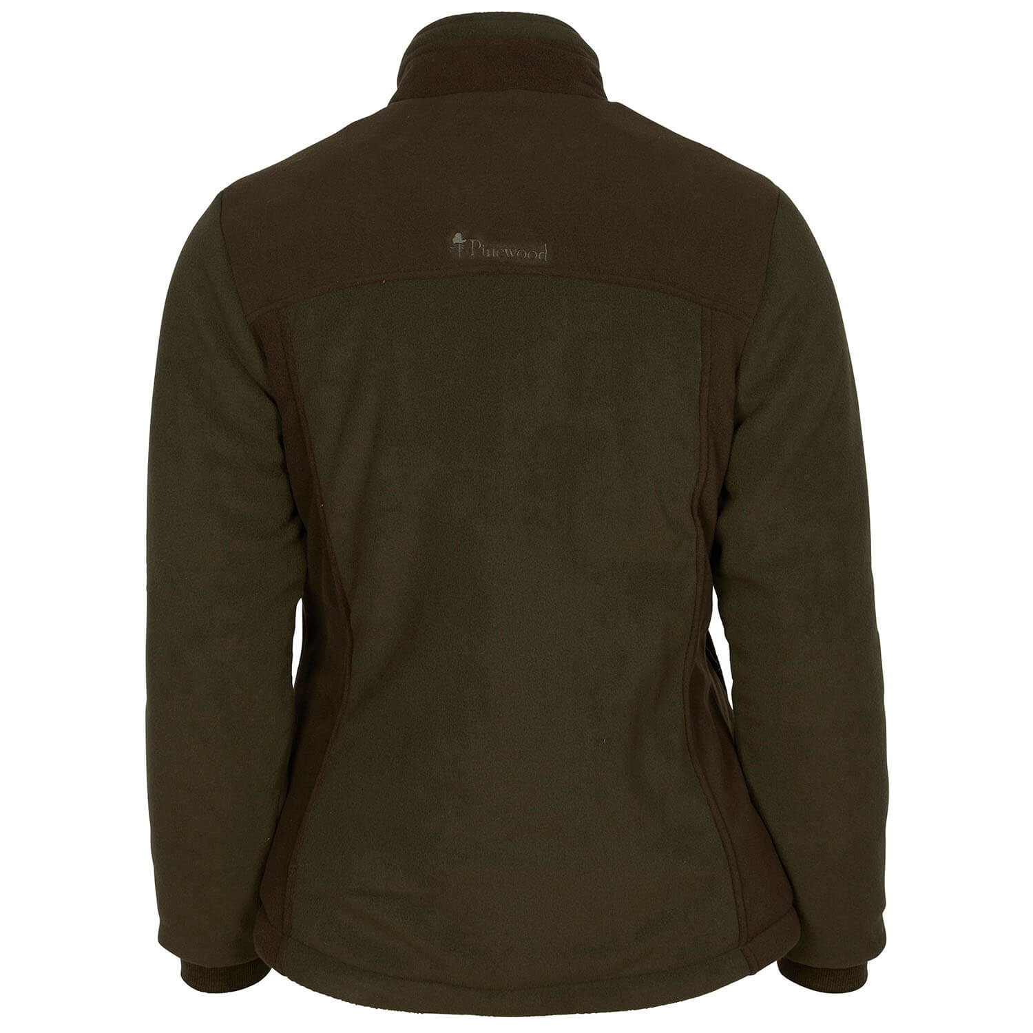  Pinewood Giacca in pile da donna Harriette (verde/marrone)