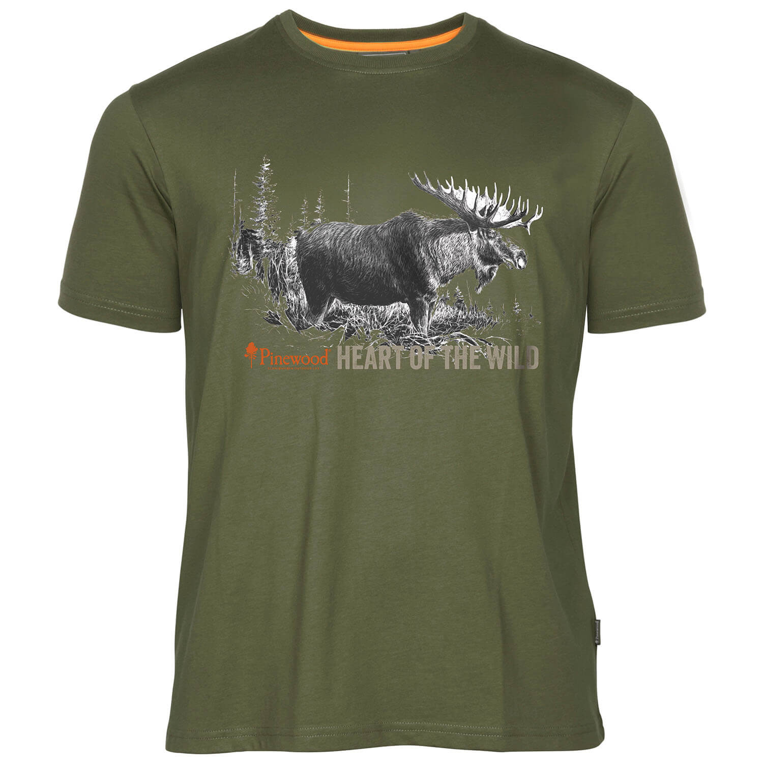  Pinewood Maglietta Moose (verde) - Camicie