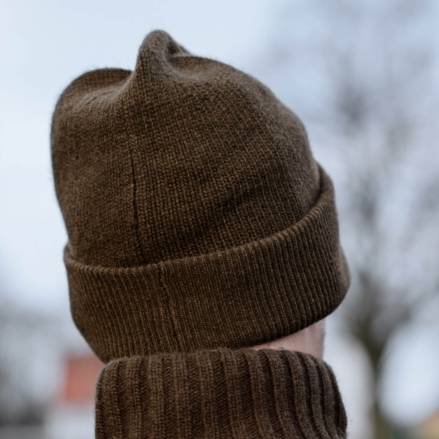 Härkila Winterstrickmütze Annaboda WSP (Willow Green)