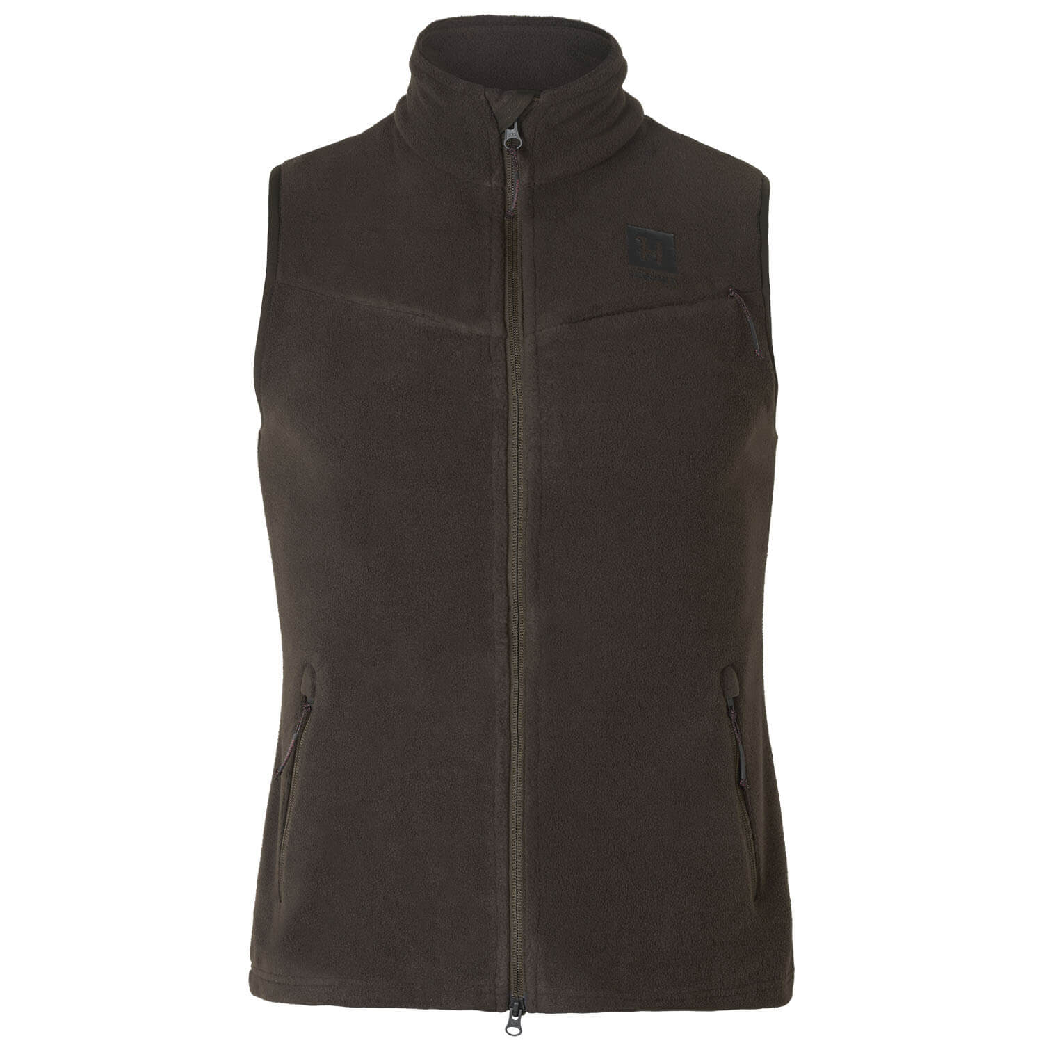  Härkila Gilet da donna in pile Aspire (Shadow Brown) - Gilet da caccia