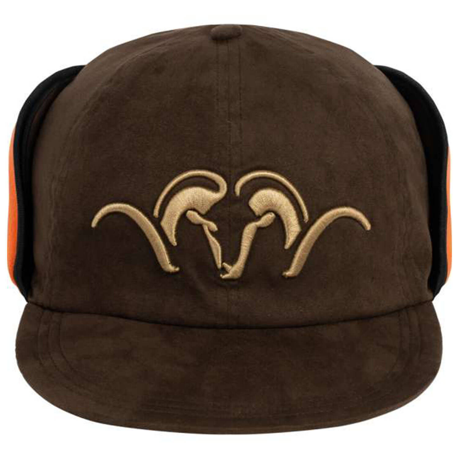  Blaser Cap Suede isolato (Marrone/Arancione)