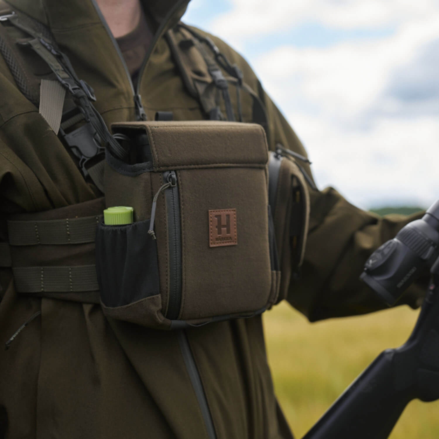  Härkila Borsa per binocoli (verde salice scuro)