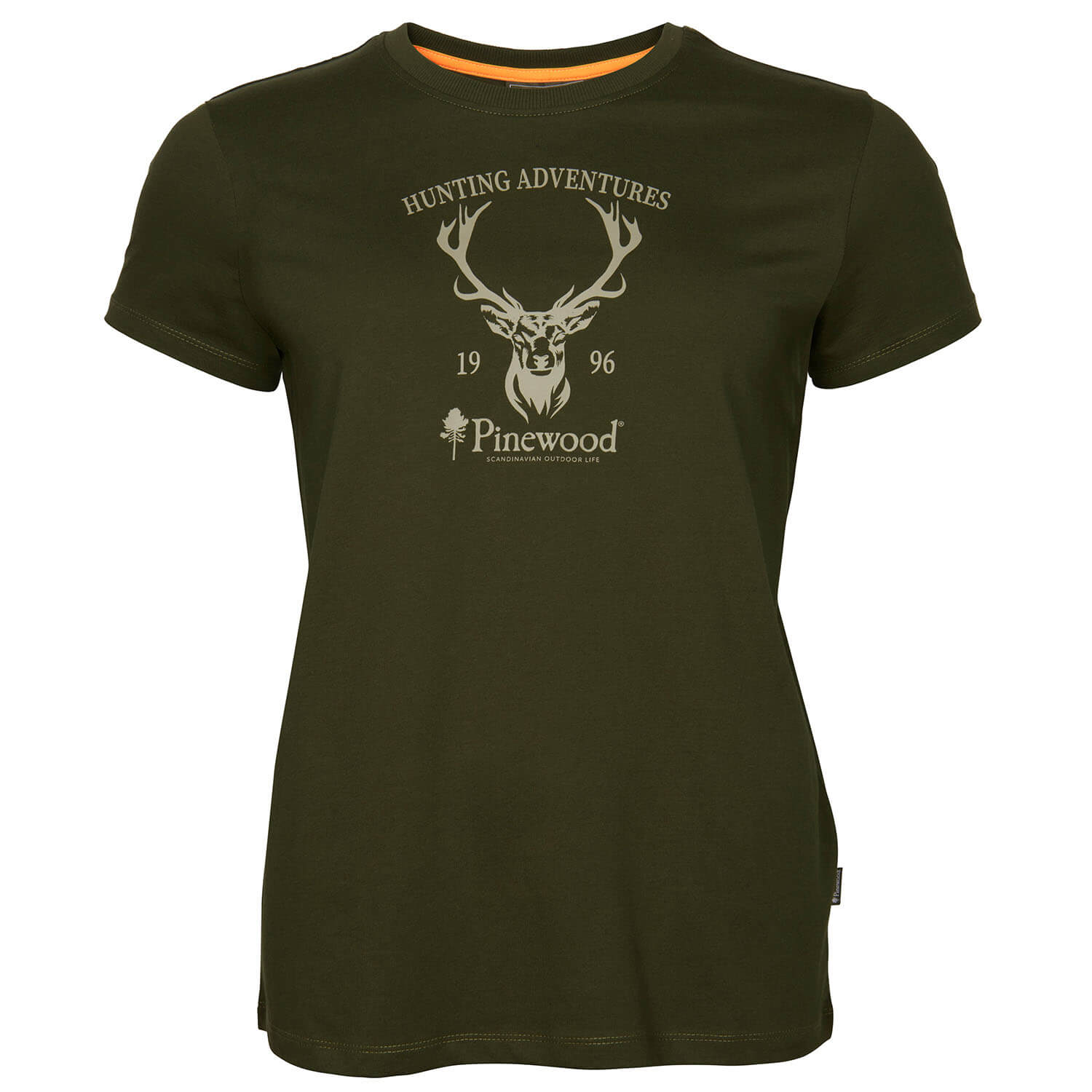  Pinewood Maglietta da donna Red Deer (verde) - Camicette e camicie