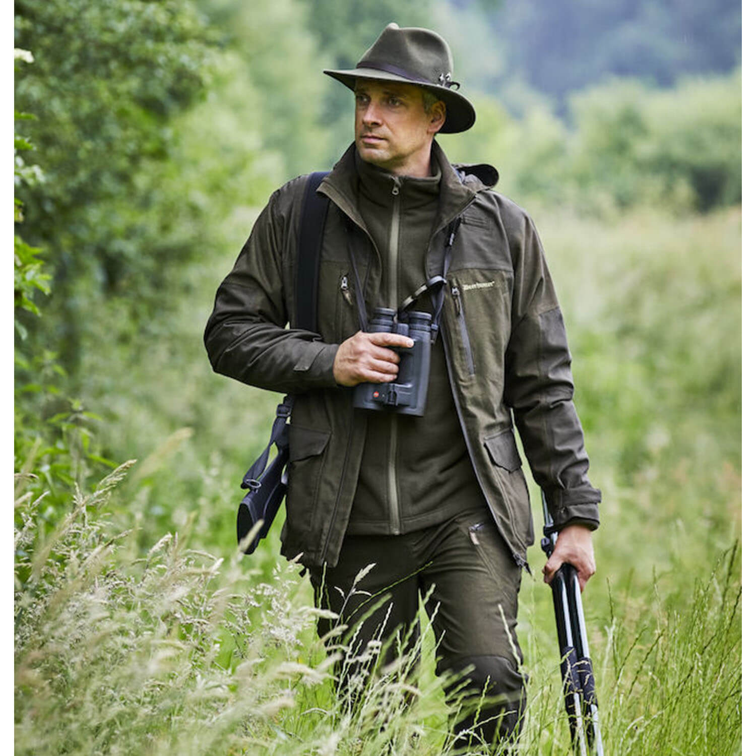  Deerhunter Giacca da caccia Chasse (Olive Night Melange)