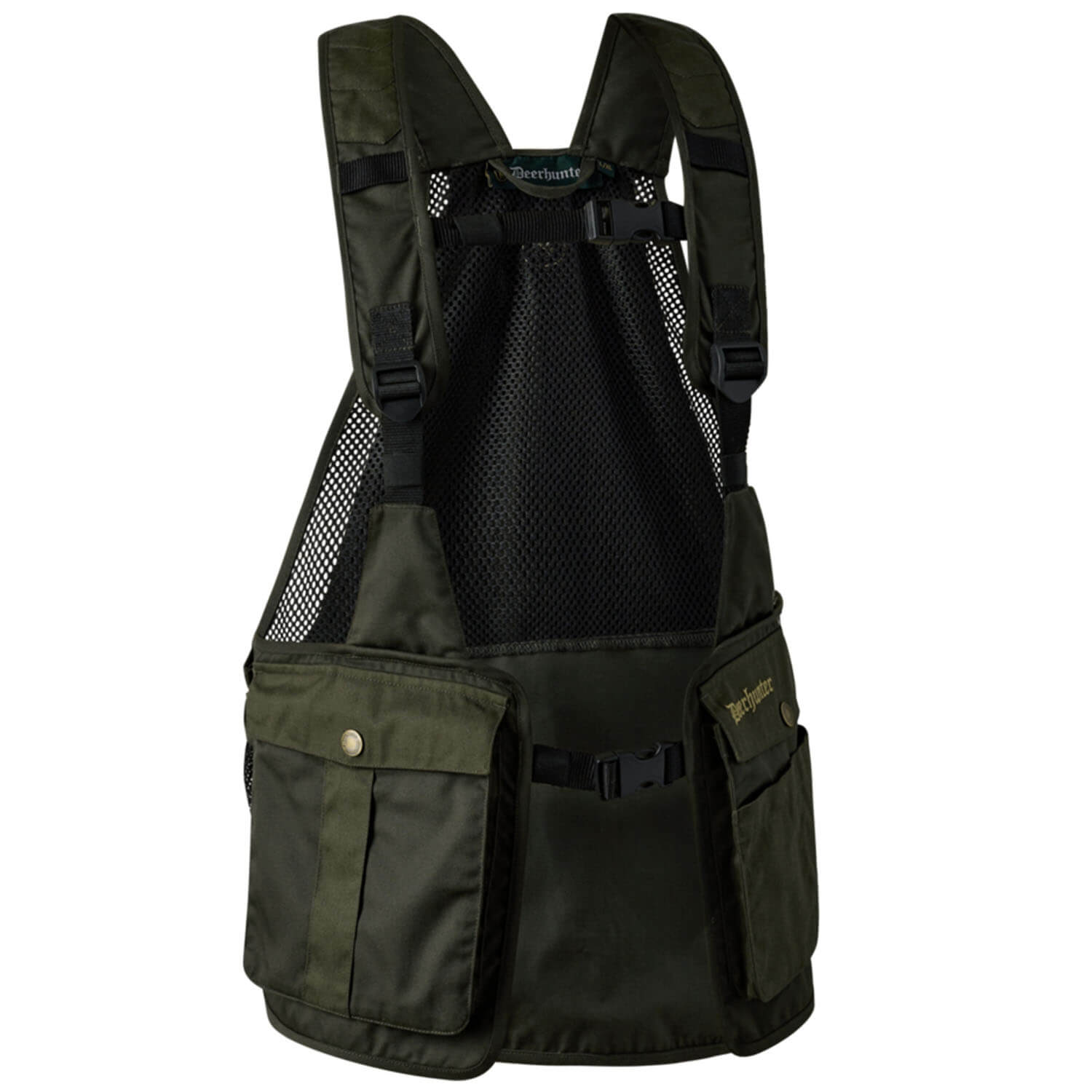  Deerhunter Gilet per conduttori di cani Atlas (legno) - Gilet da caccia