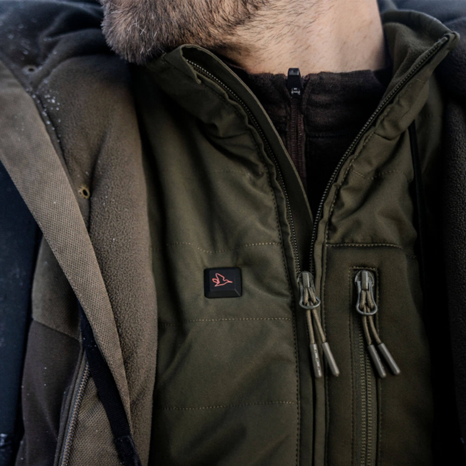  Seeland Gilet riscaldante Celsius (verde pino)