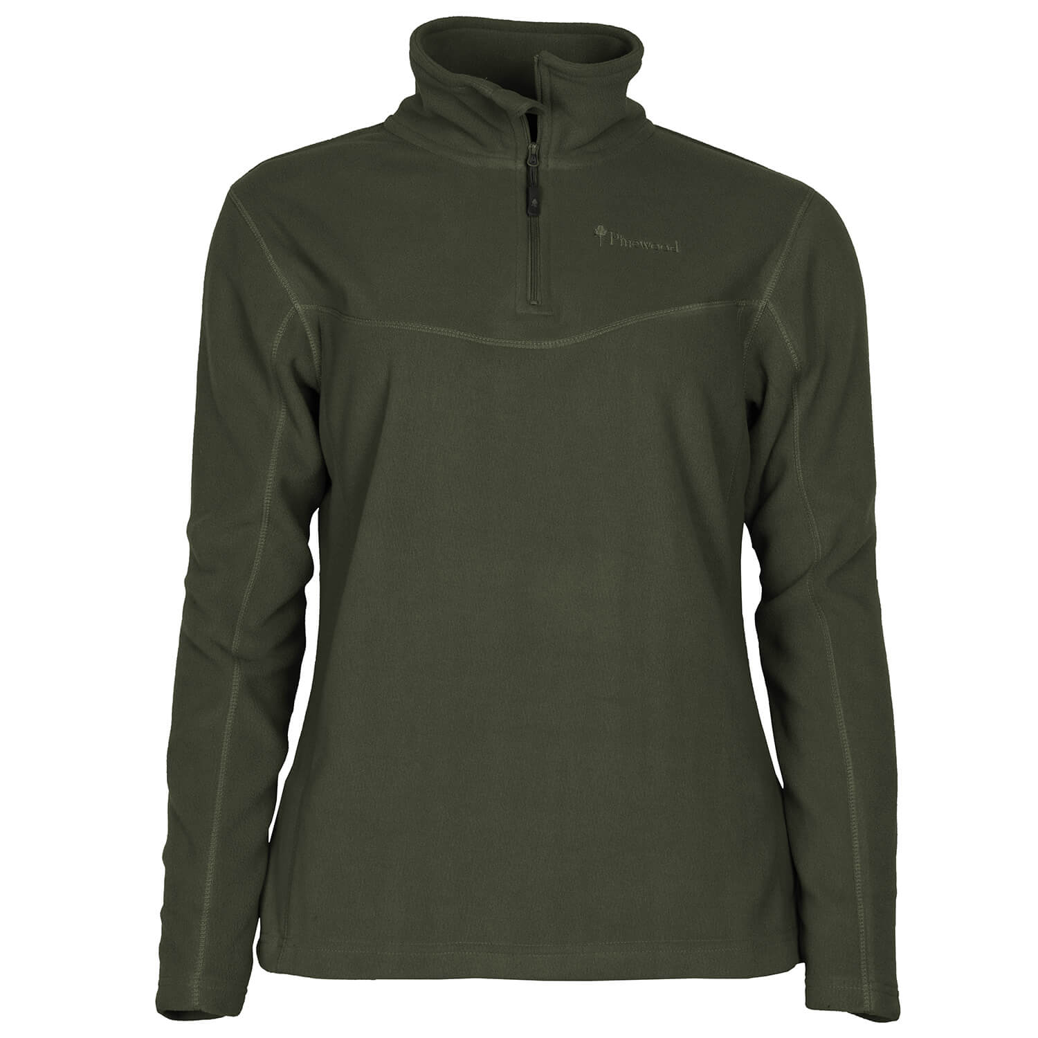  Pinewood Maglia da donna in pile Tiveden (verde) - Camicette e camicie
