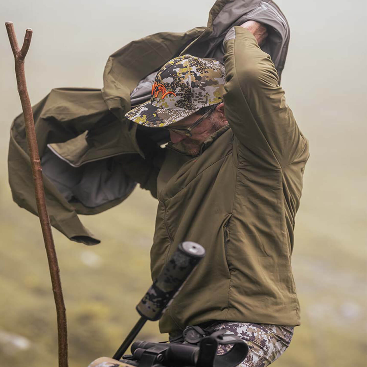  Blaser HunTec Giacca da caccia Alpha stretch (verde)