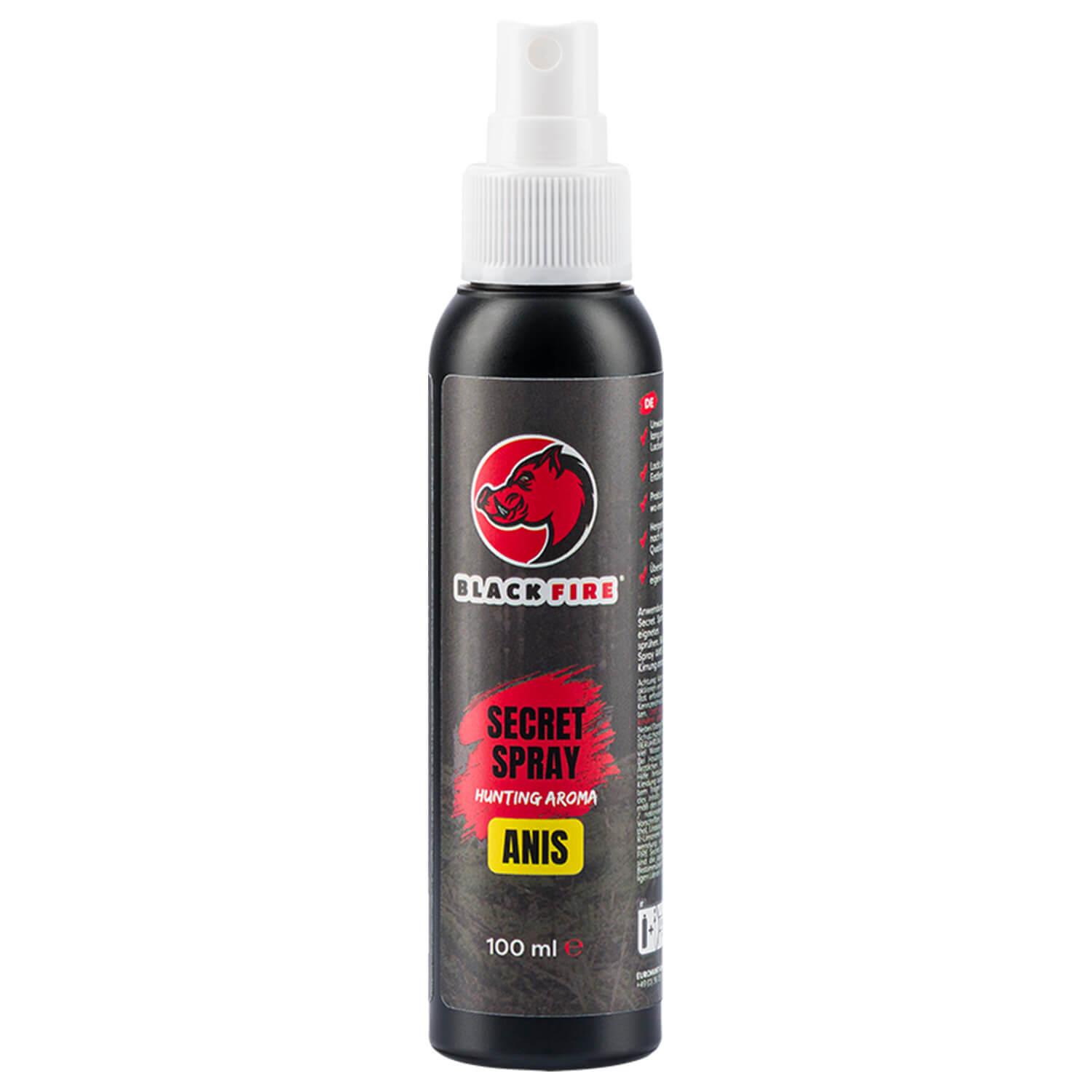Black Fire - Secret Spray Anis 100 ml - Jachtuitrusting