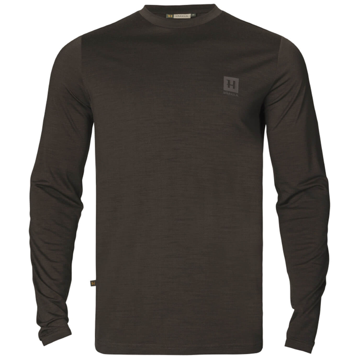  Härkila Camicia Base All Season a maniche lunghe (Shadow Brown) - Camicie