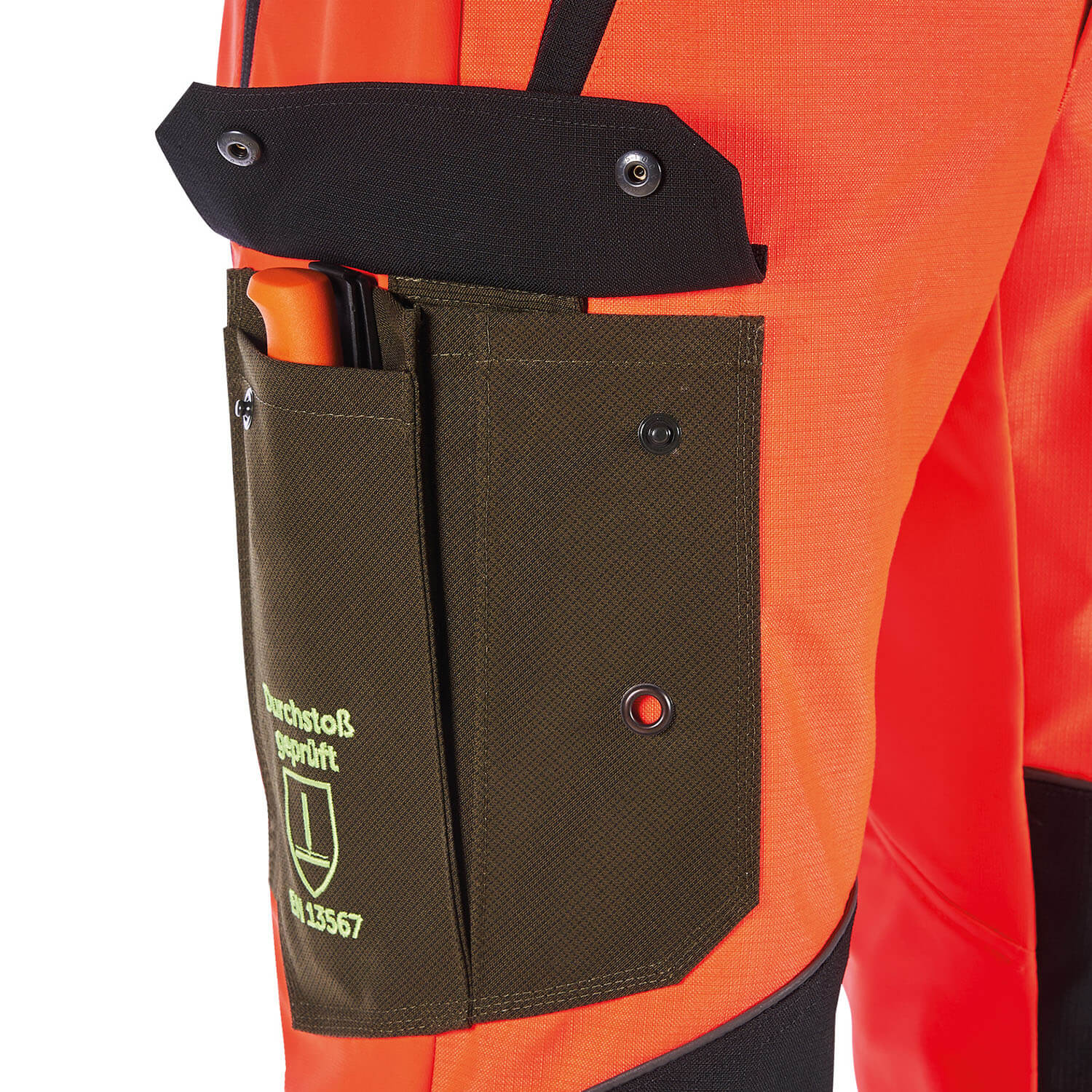  Pantalone di protezione per cinghiali P.SS Xtreme Protect (arancione)