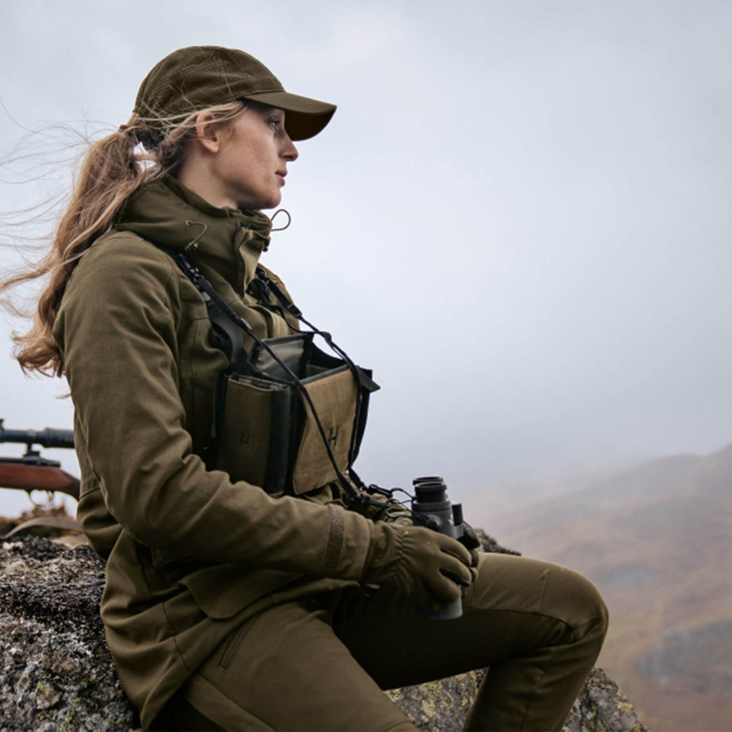  Härkila Giacca da donna Pro Hunter GTX (Willow Green)